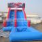 Spiderman Theme Inflatable Water Slide Commercial Backyard Inflable Kids Water Slides With Pool