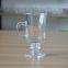 Irish clear glass mug for coffee Cappuccinos, Milk shakes