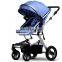 European Standard Deluxe Baby Stroller High Landscape Baby Jogger Stroller