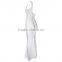 2015 sey fashion long white one shoulder women wholesale bandage dress cocktail party elegant one shoulder floor-length dress