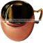 Solid Brass Thumb Rest Handle Copper Mug For Vodka and Moscow Mule