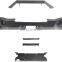 Blade Master Full Width Front Bumper w/Winch Plate & License Plate for Jeep Wrangler JK 2007-2018
