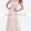 Beautiful Hot Sale Prom Dress with Beading and Appliques High Quality Charming Scalloped Neck Sleeveless with Yarn Prom Dress