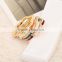 Top selling Chile Flower Diamond Rings Jewelry anillo para mujer esposa muchachas