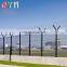 358 Security Airport Fence Anti Climb Razor Wire Prison Fence
