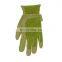 HANDLANDY bulk custom Yard green pigskin leather work hand safety garden gloves