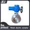 Turbine flanged butterfly valve  DN15  Electric actuator
