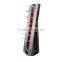 Stronger structure pop pos floor cardboard peg hook stand display