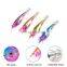 7cm 11.5g Luminous Glow In Dark Fishing Lures Hard Squid Wood Shrimp Bait