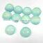 Aqua Chalcedony 12x12 mm Round Cabochon