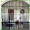 Cast iron door grille wrought iron security doors / iron grill window door designs