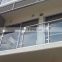 Used balcony outside frameless glass aluminum balustrade