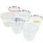 Disposable Hard Clear 9oz 10oz 12oz 14 oz Rose Gold Plastic Cups
