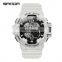 SANDA 387 Trendy day date outdoor digital sports watches for men water proof sport watch silicon