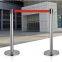 LG-D4 Retractable Belt Queue Barrier Stanchion Sentry Quik Secure Stanchion Retractable Stanchions for Crowd Control