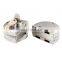 SS304 double side open commercial sliding glass round door lock