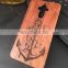 Shockproof custom  hard pc wood phone case for huawei mate 9