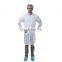 Spun polypropylene Green disposable lab coat