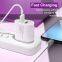 2022  factory price Wall Charger US EU Charger for iPhone Travel Adapter Fast Charger for iPhone for huawei