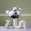 ENO Nordic style ceramic vase ornaments modern geometric architectural modeling Hotel model room creative vase