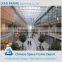 Metal steel structure for atrium roof