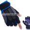 High quality custom logo ventilated workout fitness weight lifting gloves with wrist Breathable Workout Weightlifting gloves