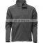 Windstopper Outdoor Jacket For Men Dark Grey With Blue Softshell Jacket Windbreaker