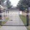 2022Newest Cheap Ornamental Wrought Iron Gate for Driveway Garden
