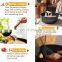 Silicone Cooking Utensil Set, Umite Chef 8-Piece Kitchen Utensils Set with Natural Acacia Wooden Handles,Food-Grade Silicone