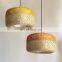 Hot Sale Colorful Bamboo Ceiling Lamp Lampshade, Asian Inspired Basket Chandelier High Quality Vietnam Supplier