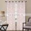 BLACKOUT SOLID WINDOW CURTAIN WITH BIG SQUARE RINGS