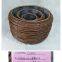 Outdoor decorative willow basket willow garden basket for plant