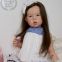 Factory direct sales simulation baby reborn doll 55cm soft sugar gel doll custom production of various sizes of dolls