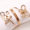 New Style Gold Colored Napkin Ring Butterfly With Diamond