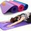 High quality Waterproof Double NBR Yoga Mat natural rubber  for classroom
