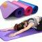 Custom Wholesale Fitness Exercise Non-Slip yoga mats pink with high quality