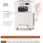 Soft Serve Dual System Ice Cream Making Machine for home and for Commercial, stainless steel and Rapid Cooling