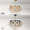 Industrial Style Oval glass ball lampshade Chandelier Ceiling Light Fixture For Living Dining Room Bedroom Kitchen Island Foyer