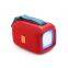 Desk 1200mah blue tooth BT 5.3 Speakers RGB Colorful LED Light 3D Surround Deep Bass Sound Portable Wireless Speaker