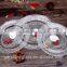 china cheap wholesale plates set/clear glass charger plates wholesale                        
                                                Quality Choice