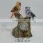 Polyresin Solar Powered Bird Figurine Lawn Light & Garden Decoration