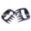 Silicone BBQ Cooking Grill Glove Mitts and Meat Shredder Bear Claw Set