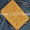 China gold supplier Reliable Quality customized real leather patches