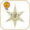 Wooden Craft Wooden Ornaments Stars for Stitching set of 4 for Kids