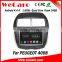 Wecaro Android 4.4.4 touch screen in dash 8" car dvd player for peugeot 4008 car radio navigation system