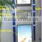 Coin operated mobile charger station with LCD, lcd advertising display