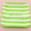 Wedding favors mix pattern 7 inch square paper plate for wedding