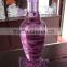 Amber color crystal flower vase, crystal glass vase, crystal vase CV-1014