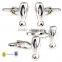 wholesale quality cheap manufacture metal silver plated cufflinks for men