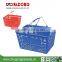 Factory direct sale supermarket shopping basket with high quality